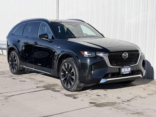 Jet Black Mica 2025 Mazda CX-90 3.3 Turbo S Premium