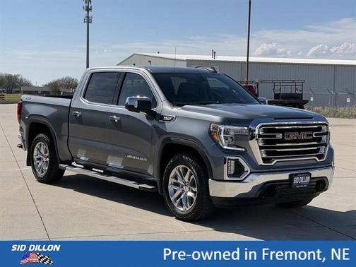 Satin Steel Metallic 2021 GMC Sierra 1500 SLT
