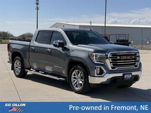 Satin Steel Metallic 2021 GMC Sierra 1500 SLT