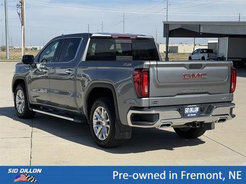 Satin Steel Metallic 2021 GMC Sierra 1500 SLT