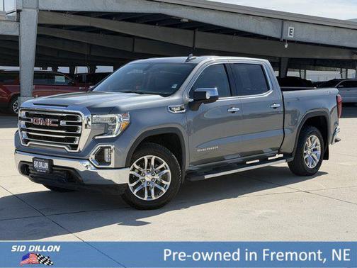 Satin Steel Metallic 2021 GMC Sierra 1500 SLT