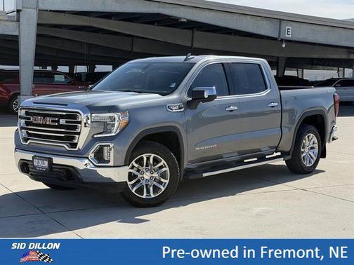 Satin Steel Metallic 2021 GMC Sierra 1500 SLT