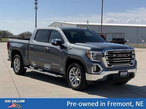 Satin Steel Metallic 2021 GMC Sierra 1500 SLT