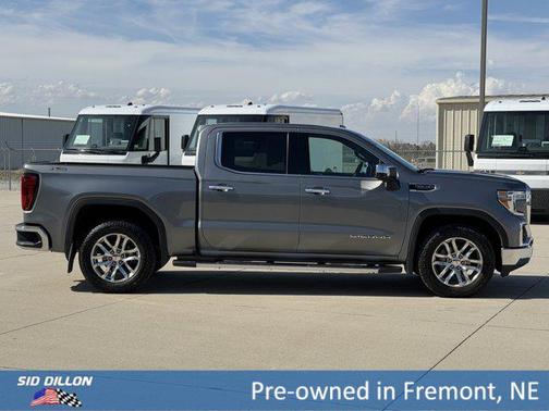 Satin Steel Metallic 2021 GMC Sierra 1500 SLT