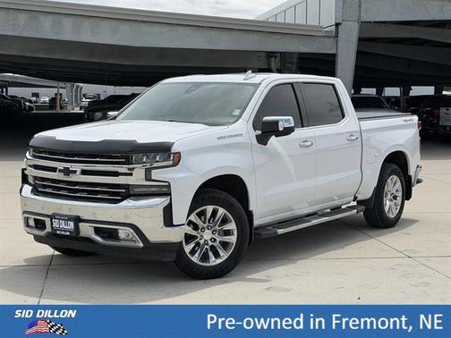 Summit White 2019 Chevrolet Silverado 1500 LTZ