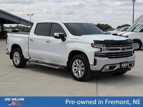 Summit White 2019 Chevrolet Silverado 1500 LTZ