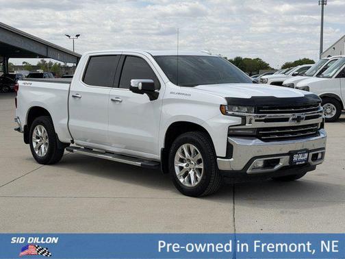 Summit White 2019 Chevrolet Silverado 1500 LTZ