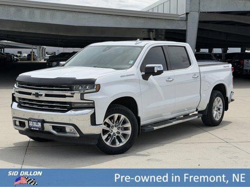 Summit White 2019 Chevrolet Silverado 1500 LTZ