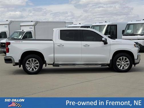 Summit White 2019 Chevrolet Silverado 1500 LTZ