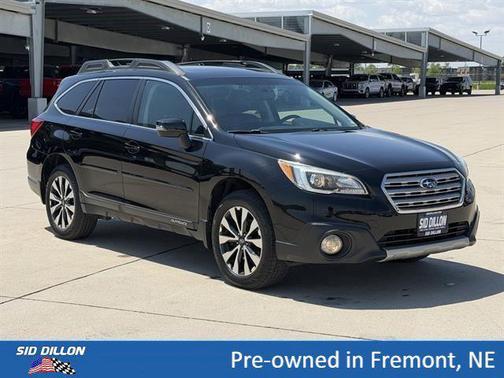 Crystal Black Silica 2016 Subaru Outback 2.5i Limited