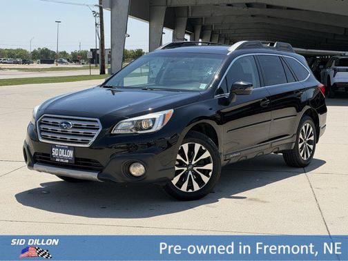 Crystal Black Silica 2016 Subaru Outback 2.5i Limited