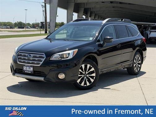 Crystal Black Silica 2016 Subaru Outback 2.5i Limited