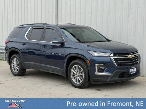 Northsky Blue Metallic 2023 Chevrolet Traverse LT Leather