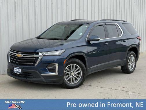 Northsky Blue Metallic 2023 Chevrolet Traverse LT Leather