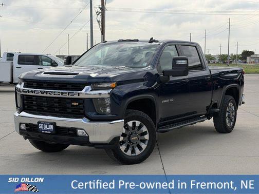 Northsky Blue Metallic 2022 Chevrolet Silverado 2500 LT