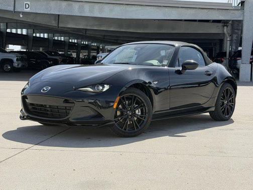 Jet Black Mica 2026 Mazda MX-5 Miata Club Convertible