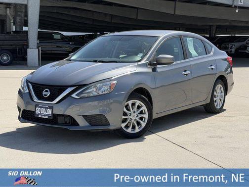 Gun Metallic 2019 Nissan Sentra SV