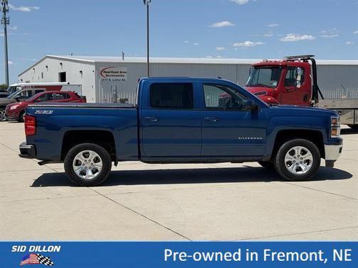 Deep Ocean Blue Metallic 2015 Chevrolet Silverado 1500 2LT