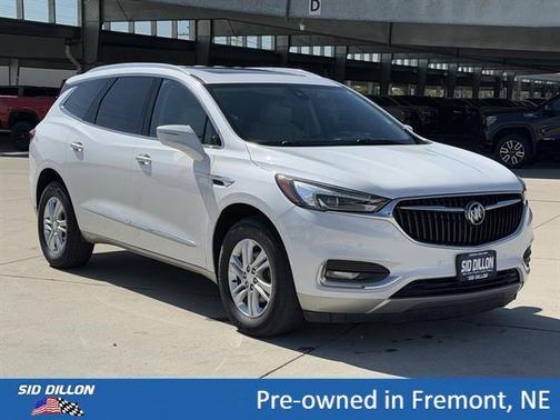 White Frost Tricoat 2018 Buick Enclave Premium