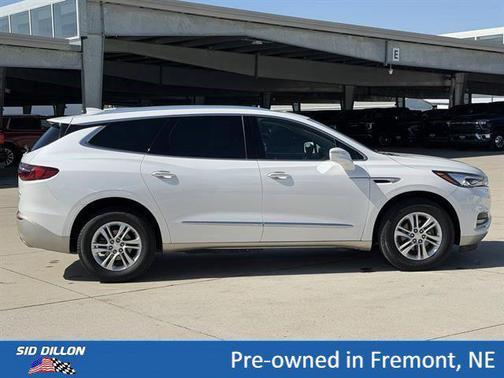 White Frost Tricoat 2018 Buick Enclave Premium