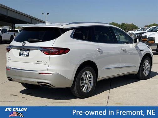White Frost Tricoat 2018 Buick Enclave Premium