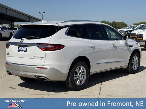 White Frost Tricoat 2018 Buick Enclave Premium