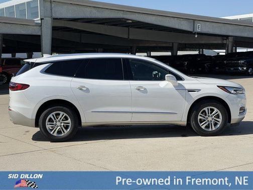 White Frost Tricoat 2018 Buick Enclave Premium