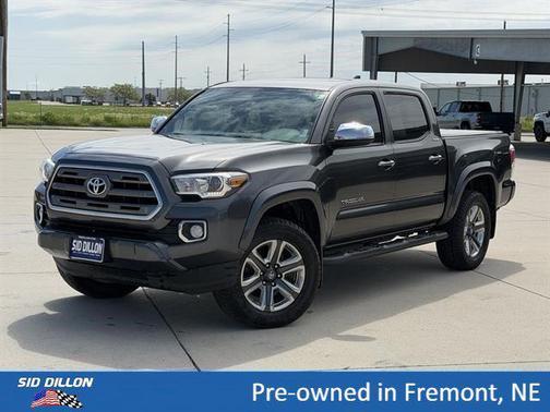 Magnetic Gray Metallic 2017 Toyota Tacoma Limited