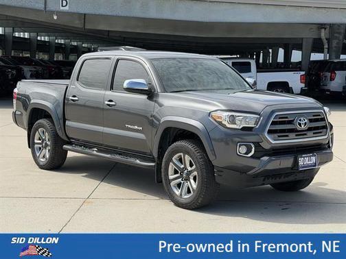 Magnetic Gray Metallic 2017 Toyota Tacoma Limited