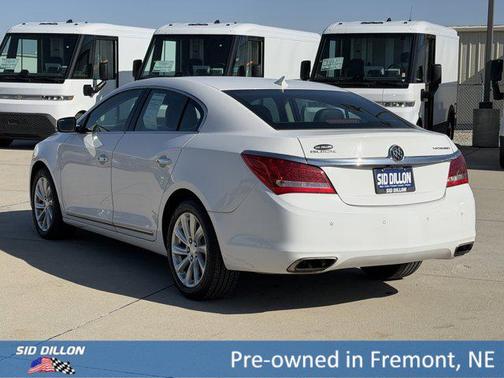 Summit White 2014 Buick LaCrosse Leather