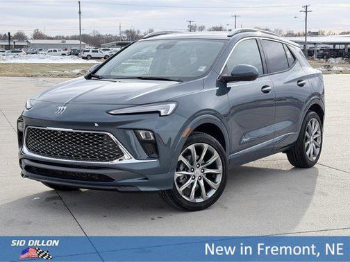 Ocean Blue Metallic 2026 Buick Encore GX Avenir