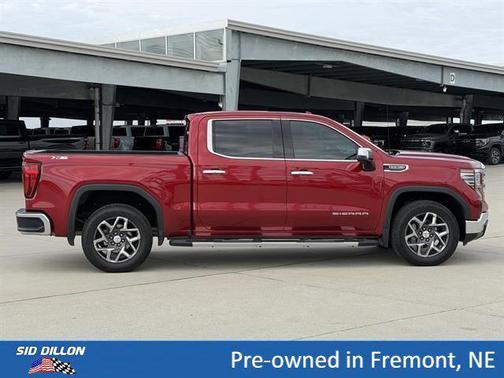 Volcanic Red Tintcoat 2023 GMC Sierra 1500 SLT
