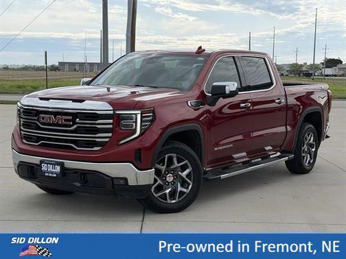 Volcanic Red Tintcoat 2023 GMC Sierra 1500 SLT