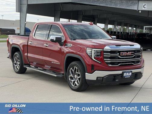 Volcanic Red Tintcoat 2023 GMC Sierra 1500 SLT