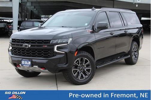 Black 2022 Chevrolet Suburban 4WD Z71