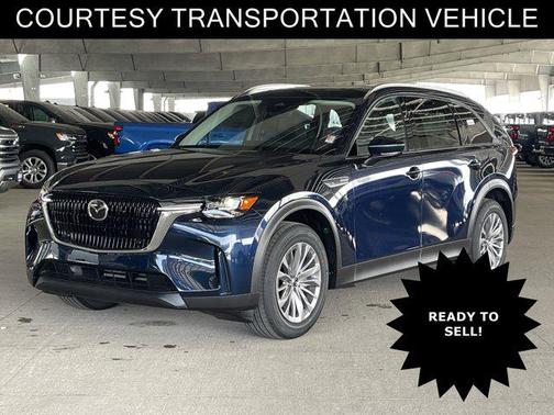 Deep Crystal Blue Mica 2025 Mazda CX-90 PHEV Preferred