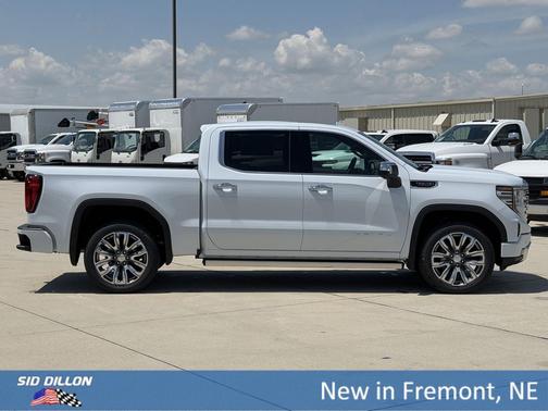 Glacier White Tricoat 2026 GMC Sierra 1500 Denali