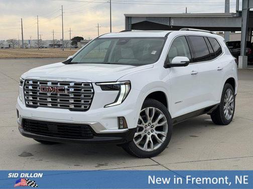 Summit White 2026 GMC Acadia Denali