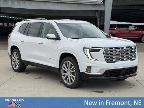 Summit White 2026 GMC Acadia Denali