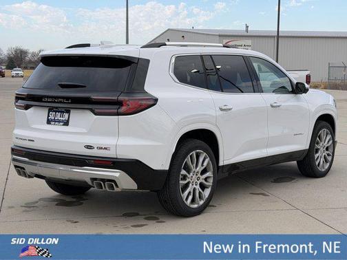 Summit White 2026 GMC Acadia Denali