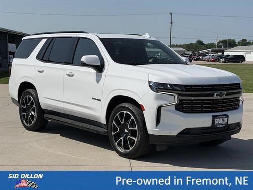 Summit White 2022 Chevrolet Tahoe 4WD RST