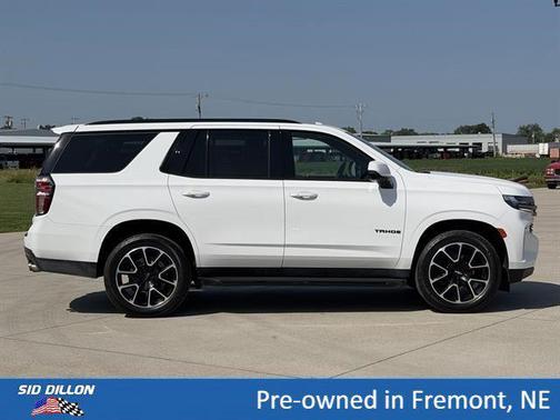 Summit White 2022 Chevrolet Tahoe 4WD RST