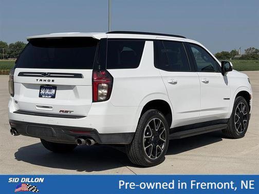 Summit White 2022 Chevrolet Tahoe 4WD RST