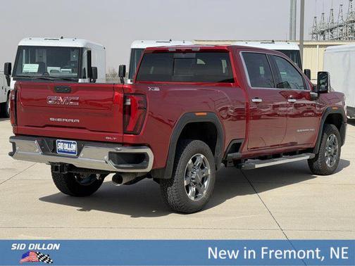 Volcanic Red Tintcoat 2026 GMC Sierra 2500 SLT