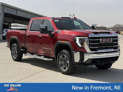 Volcanic Red Tintcoat 2026 GMC Sierra 2500 SLT