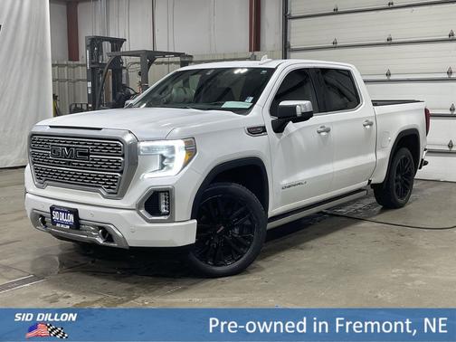White Frost Tricoat 2021 GMC Sierra 1500 Denali