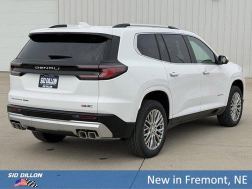 Summit White 2026 GMC Acadia Denali