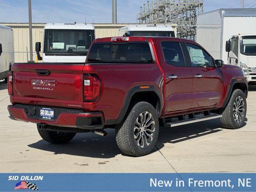 Volcanic Red Tintcoat 2026 GMC Canyon Denali