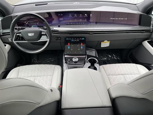 Vibrant White Tricoat 2026 Cadillac Escalade IQ Luxury