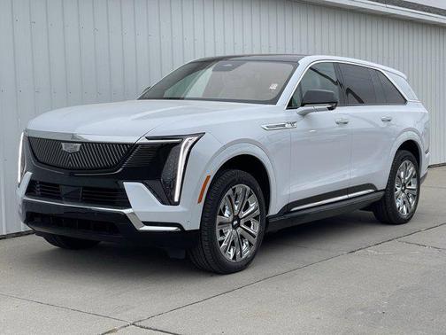 Vibrant White Tricoat 2026 Cadillac Escalade IQ Luxury